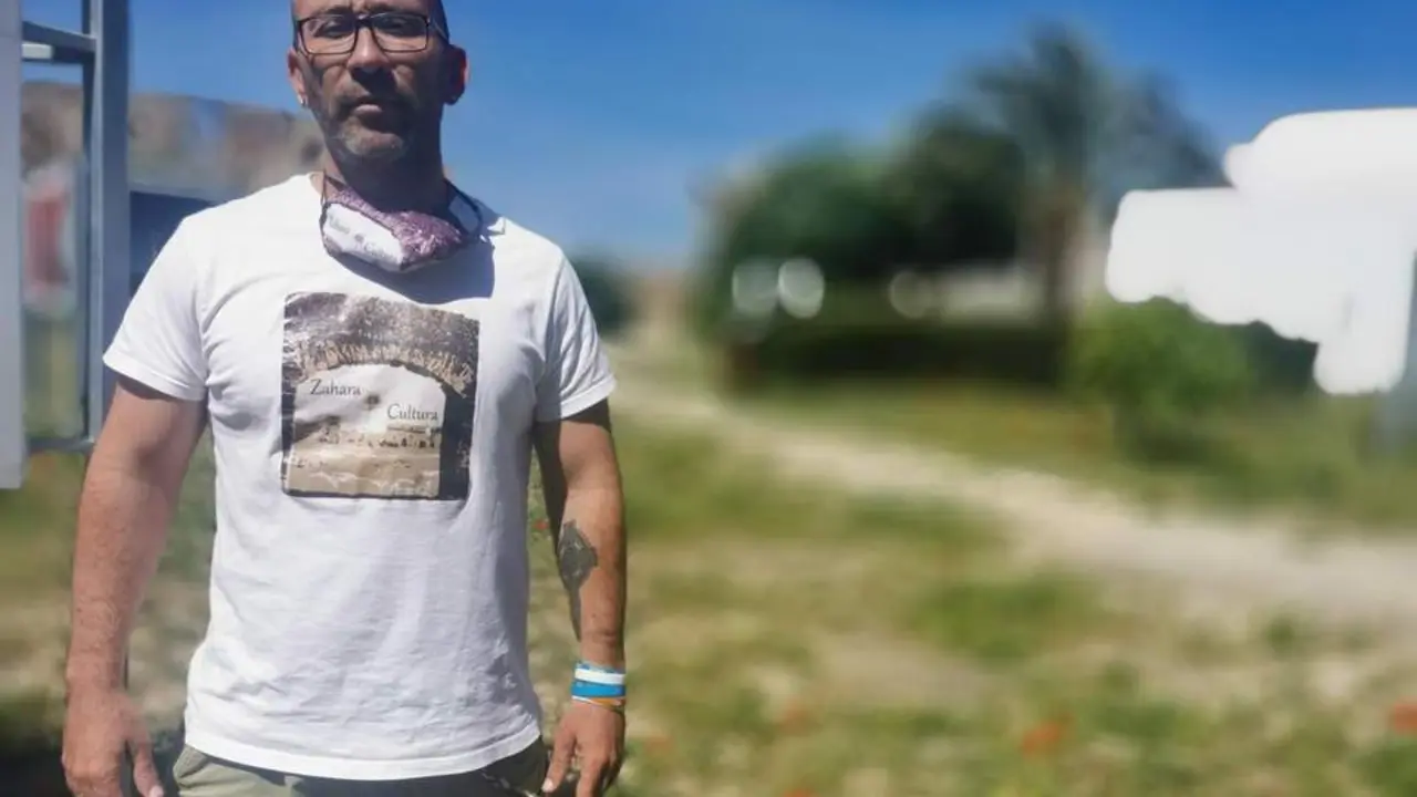 Agust&iacute;n Conejo, presidente de la ELA de Zahara de los Atunes - PErales