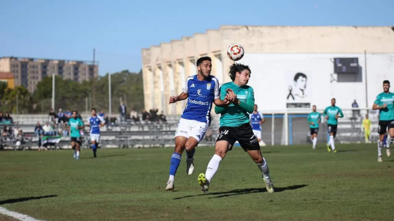 Imagen del partido de la primera vuelta. - Xerez CD