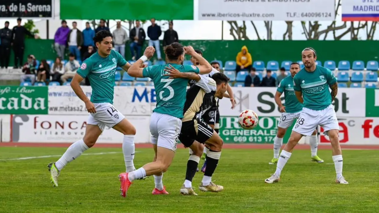 Imagen del partido de este domingo. - Xerez CD