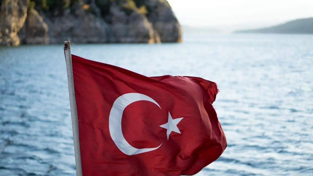 Bandera de Turqu&iacute;a. - 