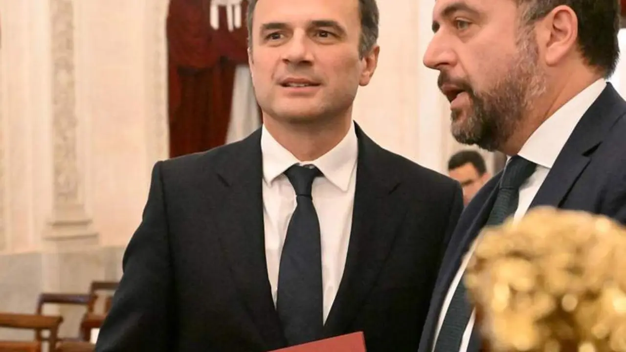 Bruno Garc&iacute;a y Fran Gonz&aacute;lez, en el Pleno. - VIVA