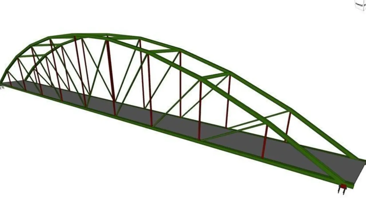  Dise&ntilde;o de la nueva pasarela peatonal. - MINISTERIO DE TRANSPORTES