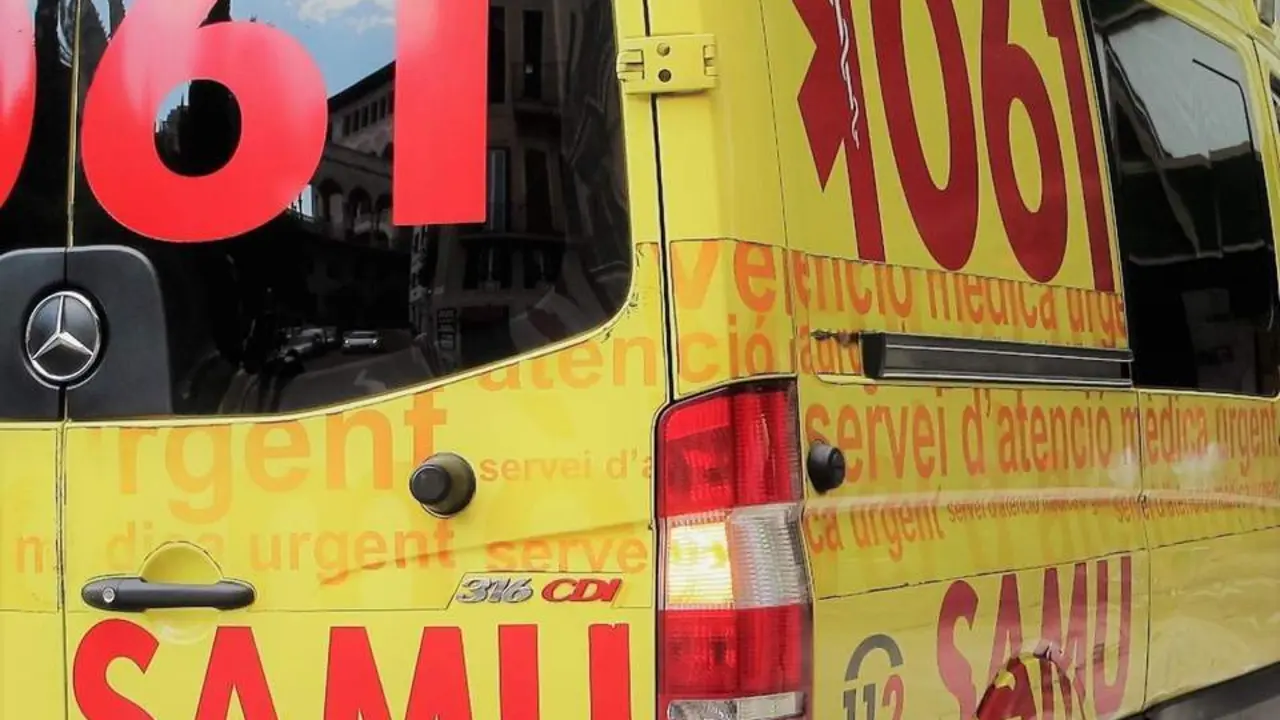 Ambulancia del SAMU 061. - Europa Press