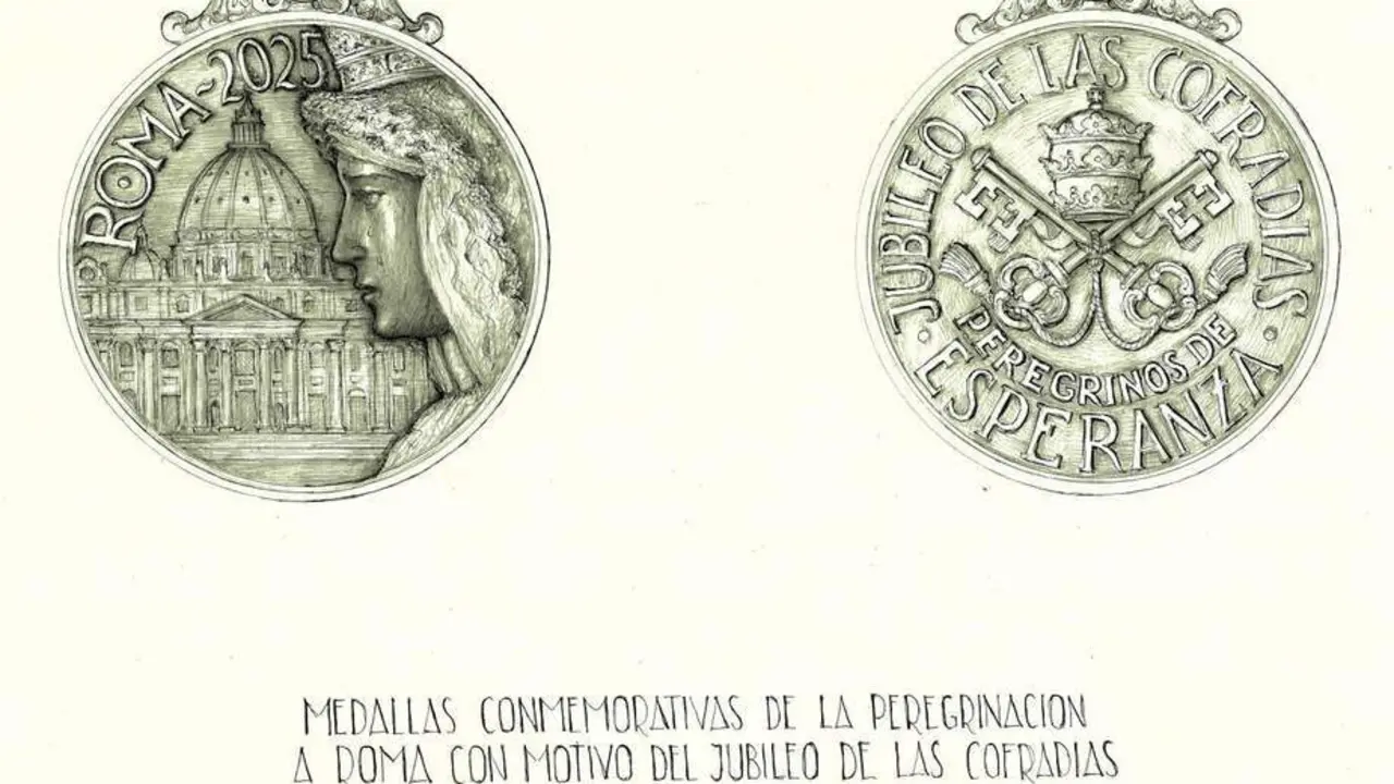 La medalla commemorativa. - VM