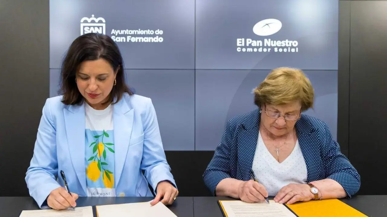 La firma del convenio de colaboraci&oacute;n del &uacute;ltimo a&ntilde;o.  - A.I.