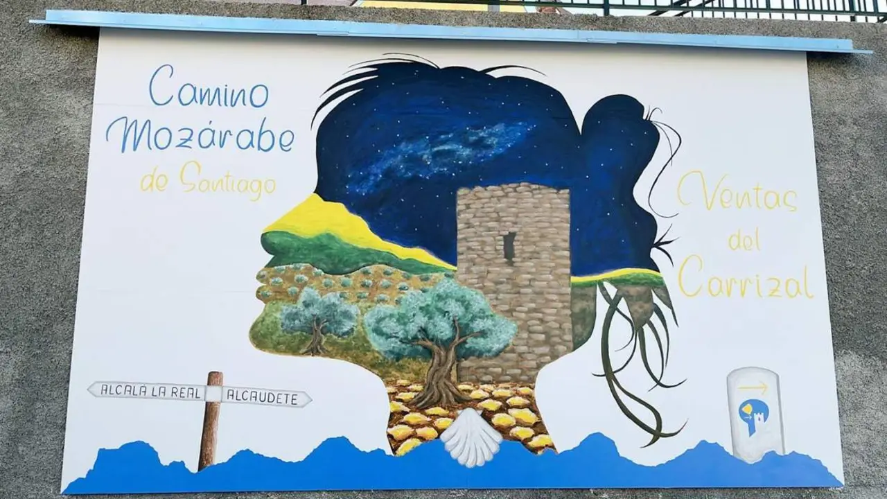 Mural en Ventas del Carrizal.  - 