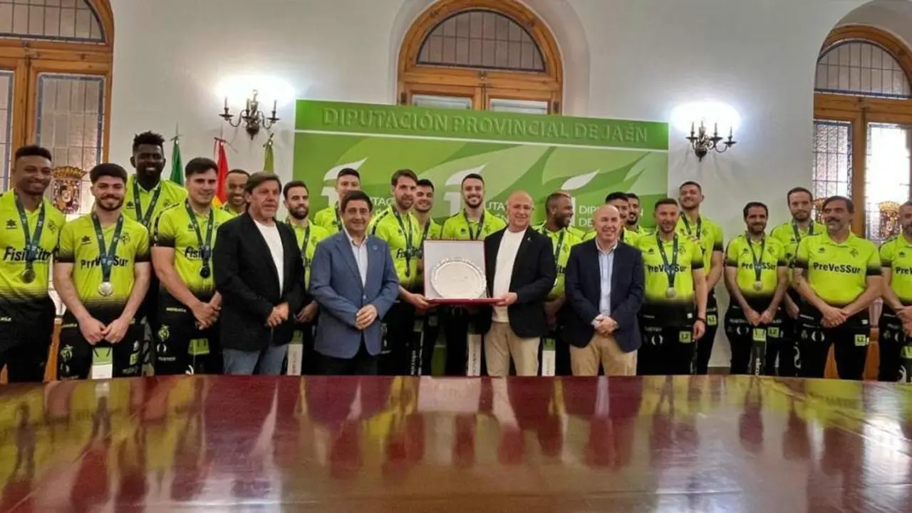 El plantel del Ja&eacute;n Para&iacute;so Interior, en la Diputaci&oacute;n.  - Diputaci&oacute;n de Ja&eacute;n