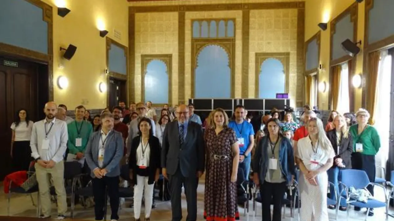 Representantes de la UCO en el evento del proyecto IN-HABIT. - AI