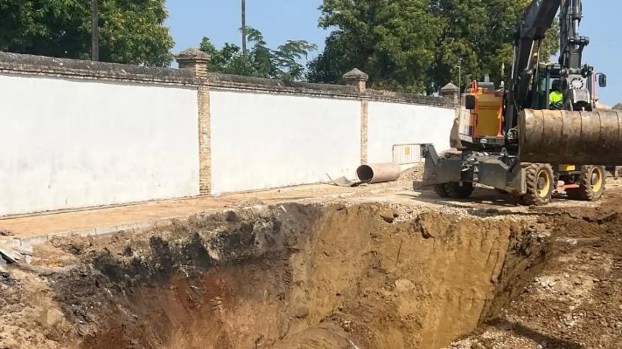 La aver&iacute;a en Tocina. - Aguas del Huesna