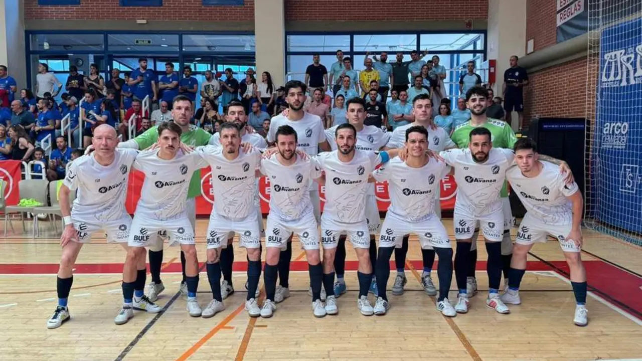 El Avanza Ja&eacute;n antes del partido. - Club.