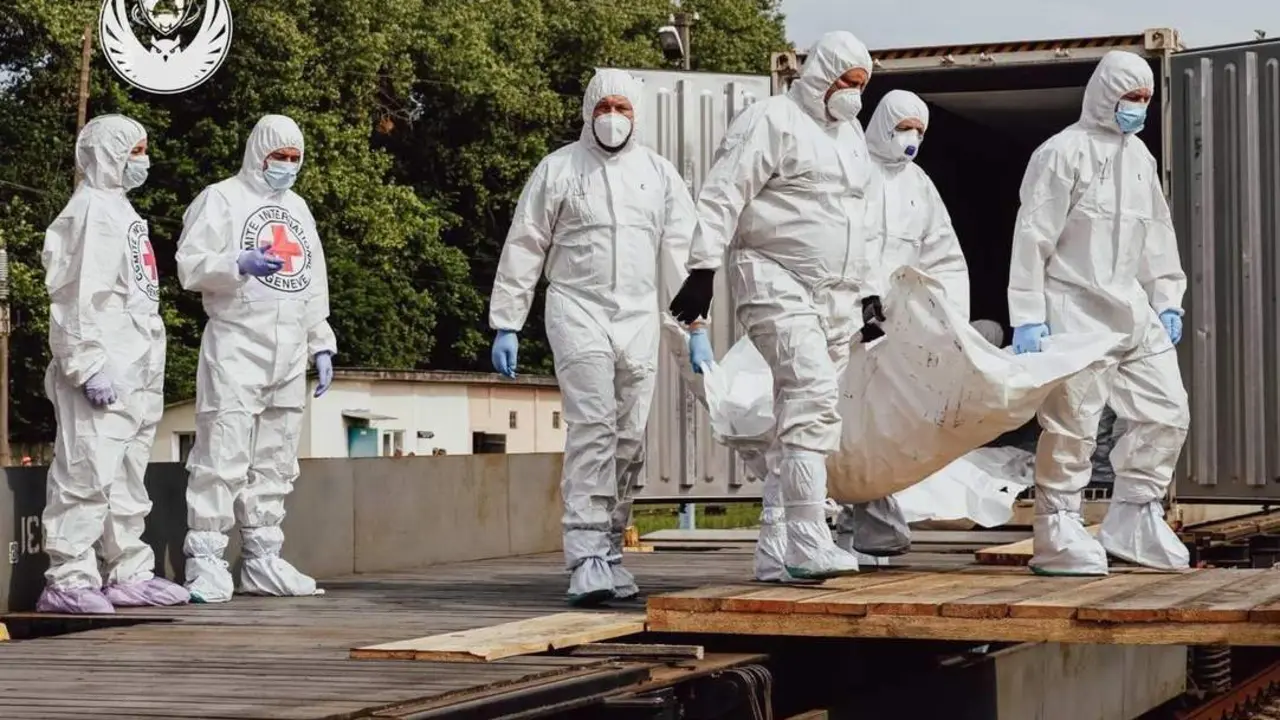 Entrega de restos mortales de ucranianos fallecidos en la guerra - CGCT UCRANIA