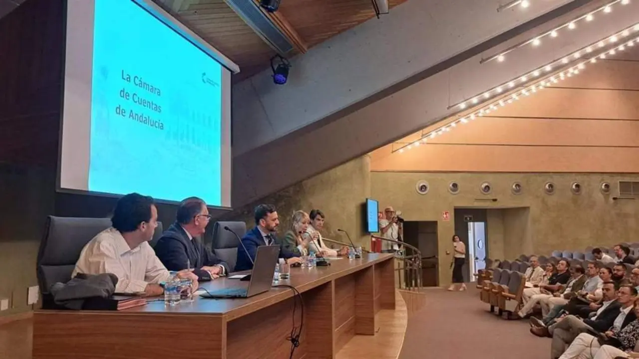 Reuni&oacute;n de C&aacute;mara de Cuentas de Andaluc&iacute;a con ayuntamientos de Huelva - D.P.