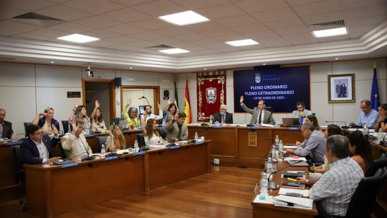 Pleno Benalm&aacute;dena. - Ayuntamiento