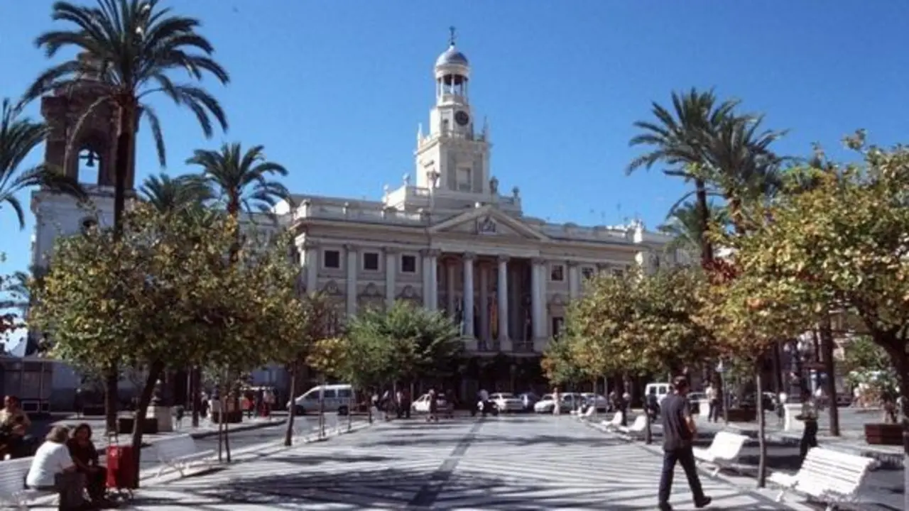 Fachada del Ayuntamiento de C&aacute;diz - AYTO.C&Aacute;DIZ