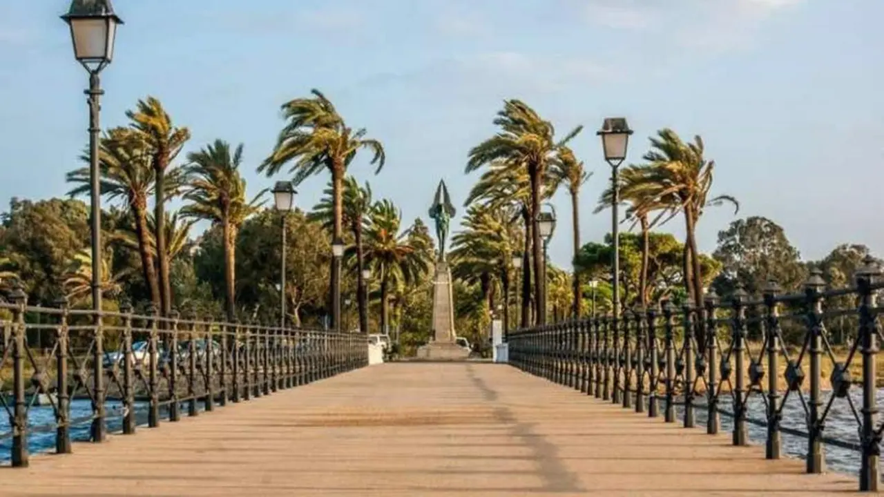 Muelle de la Reina en La R&aacute;bida. | Ayto Palos.