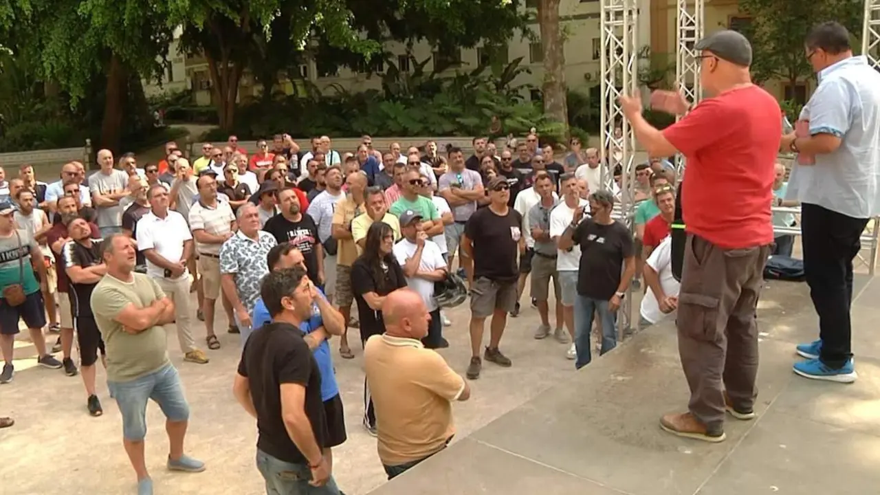 Asamblea de CCOO en Algeciras. - Fran Bachot