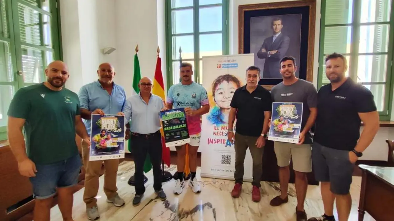 PRESENTACI&Oacute;N TRAVES&Iacute;A A NADO Y RUGBY PLAYA. - viva