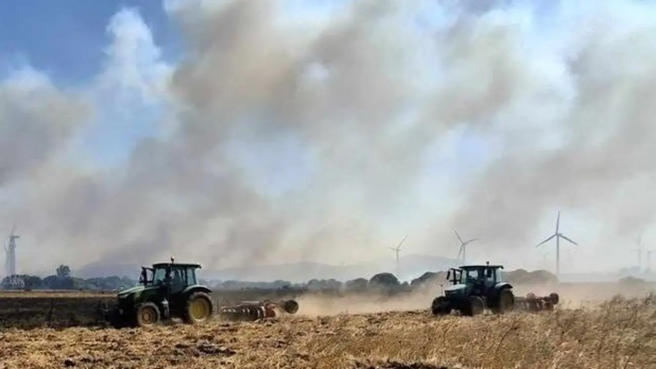 Incendio forestal en Facinas, Tarifa. - Infoca