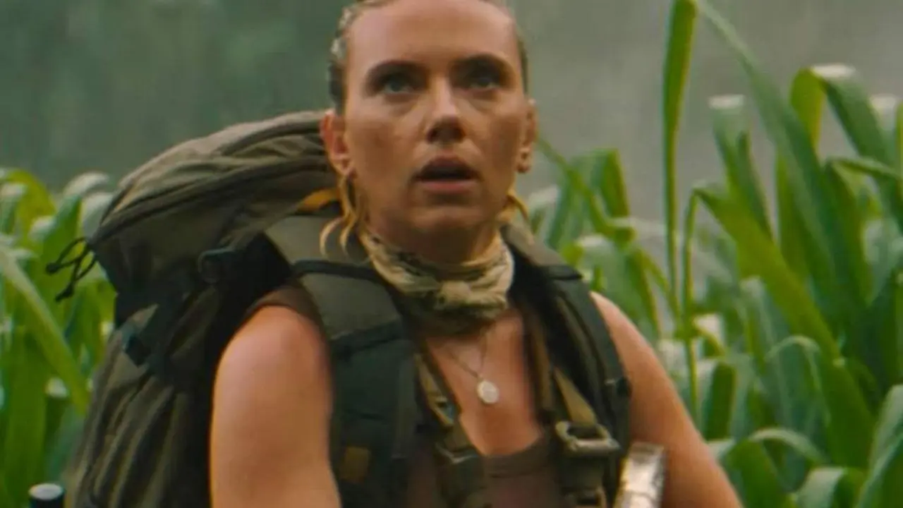 Scarlett Johansson en una escena de Jurassic World - Universal