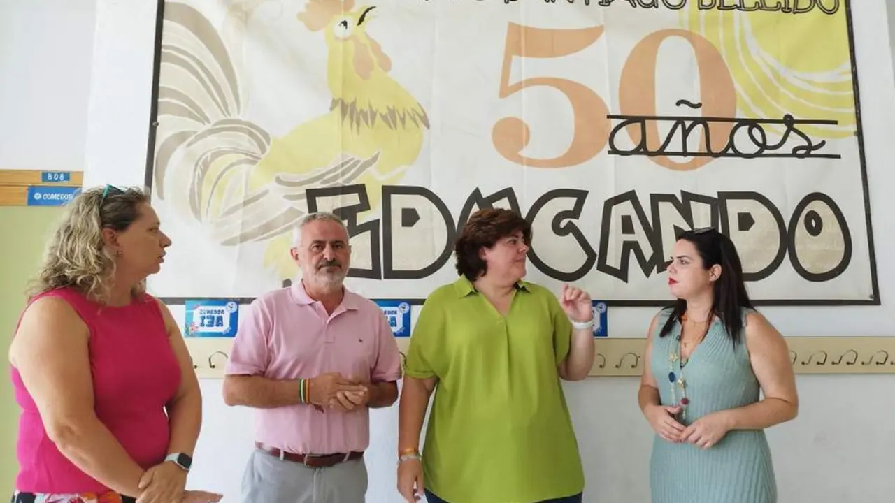 Nuevo sistema de climatizaci&oacute;n en el CEIP Augusto Santiago Bellido. - Ayuntamiento V&eacute;lez-M&aacute;laga