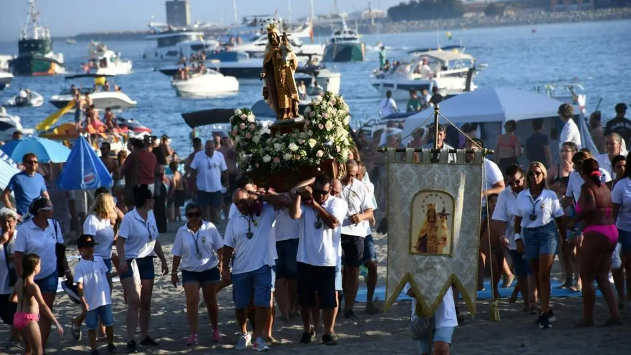 Celebraci&oacute;n del Carmen en Torreguadiaro. - AI