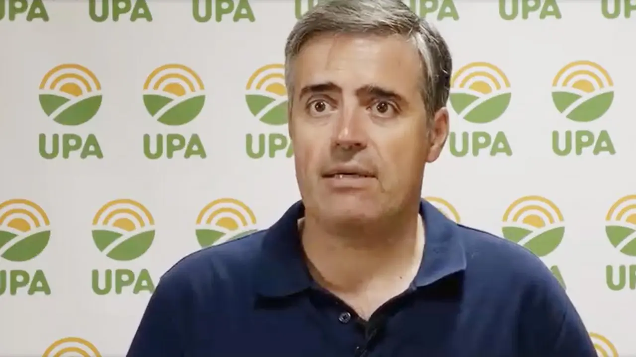 El secretario general de UPA, Crist&oacute;bal Cano.  - UPA