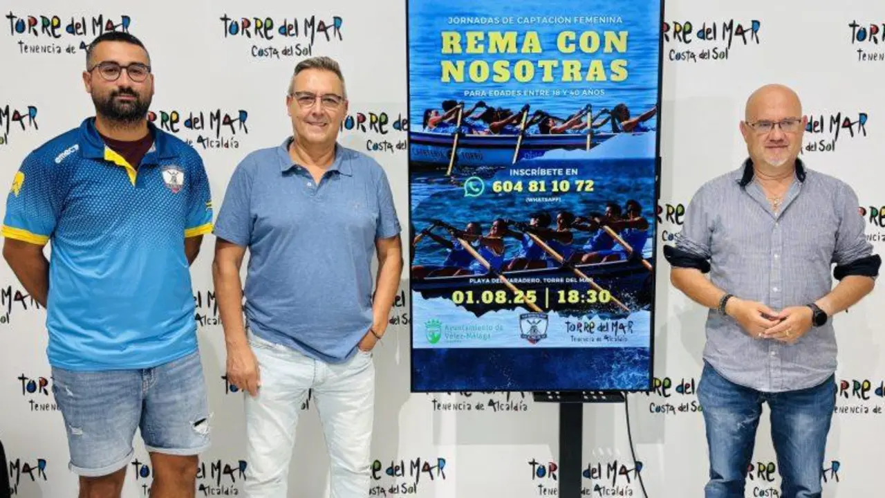 Presentaci&oacute;n del Club Remo Faro. - Ayuntamiento V&eacute;lez-M&aacute;laga
