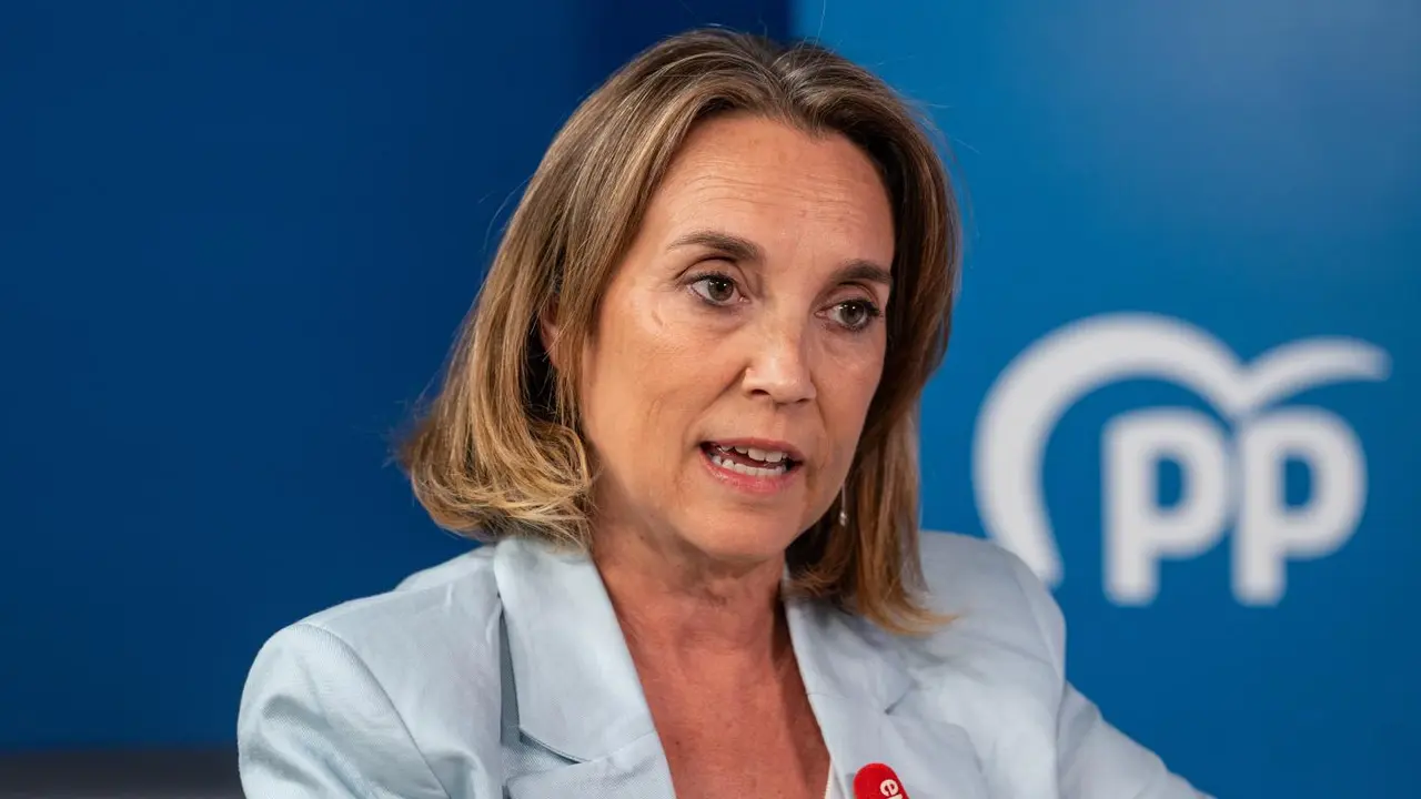 La vicesecretaria de Regeneraci&oacute;n Institucional del PP, Cuca Gamarra - MATIAS NICOLAS CHIOFALO-EUROPA PRESS