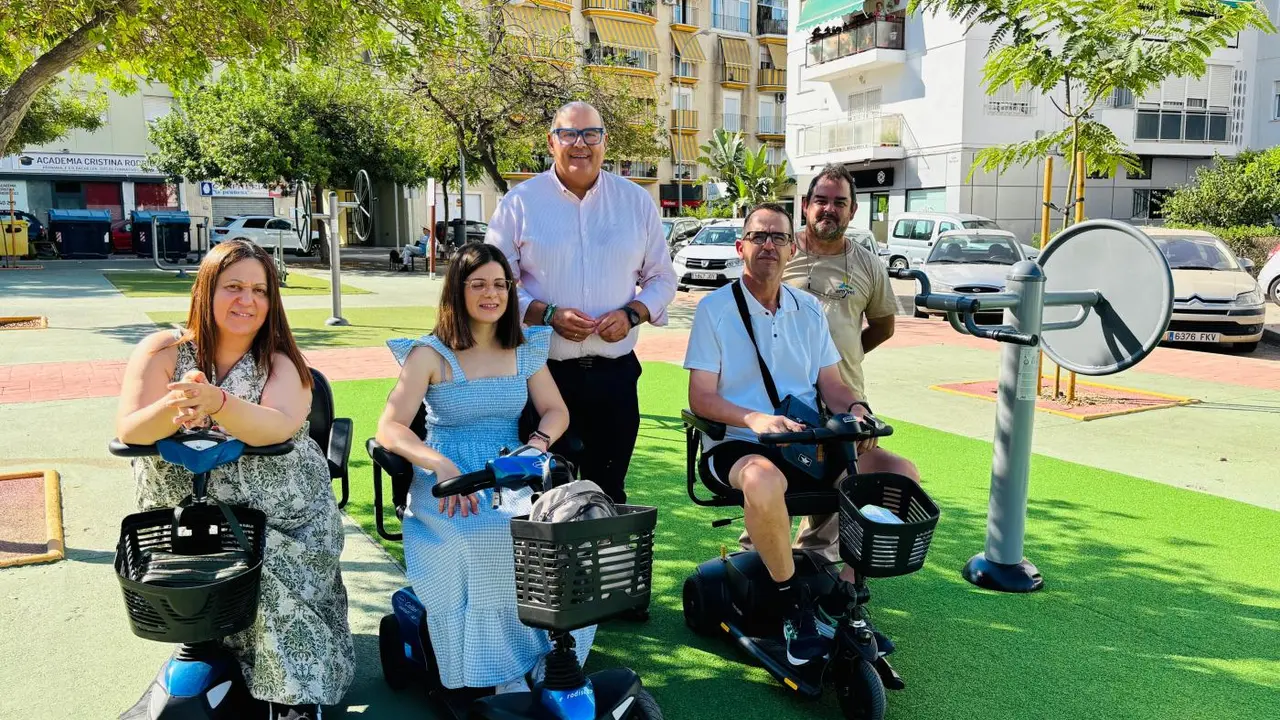El nuevo parque inclusivo y biosaludable de V&eacute;lez-M&aacute;laga.  - Ayuntamiento V&eacute;lez-M&aacute;laga