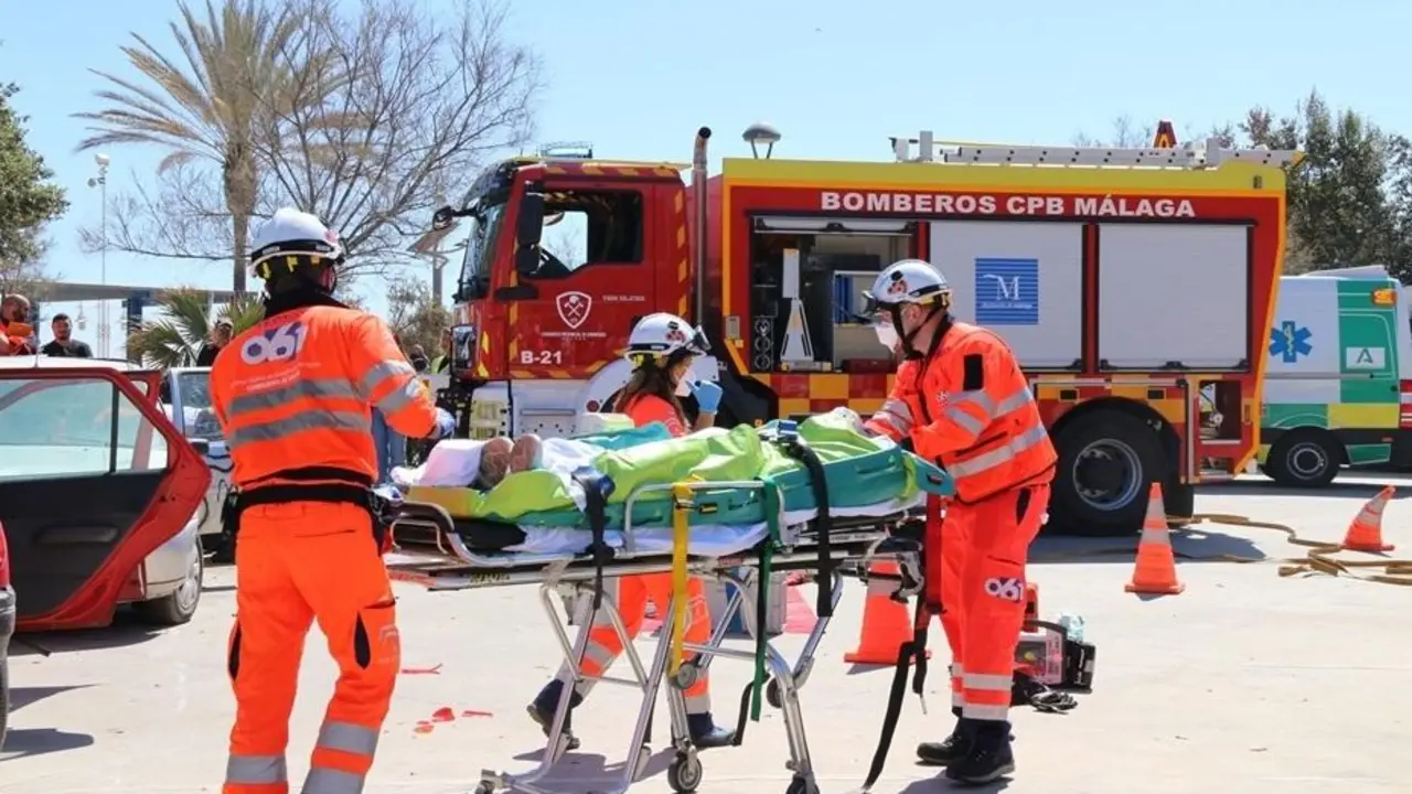 Evacuado al hospital con quemaduras en V&eacute;lez-M&aacute;laga. - Ayuntamiento V&eacute;lez-M&aacute;laga