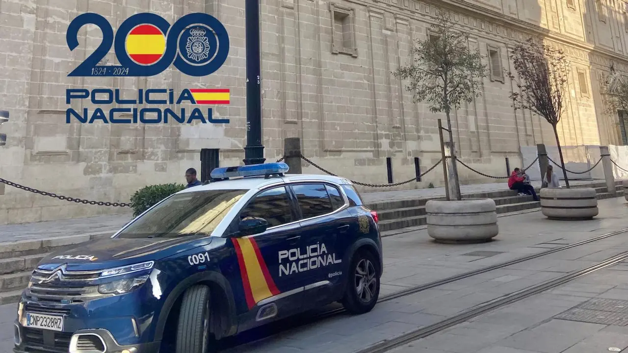 Patrulla policial en el centro. - DGP