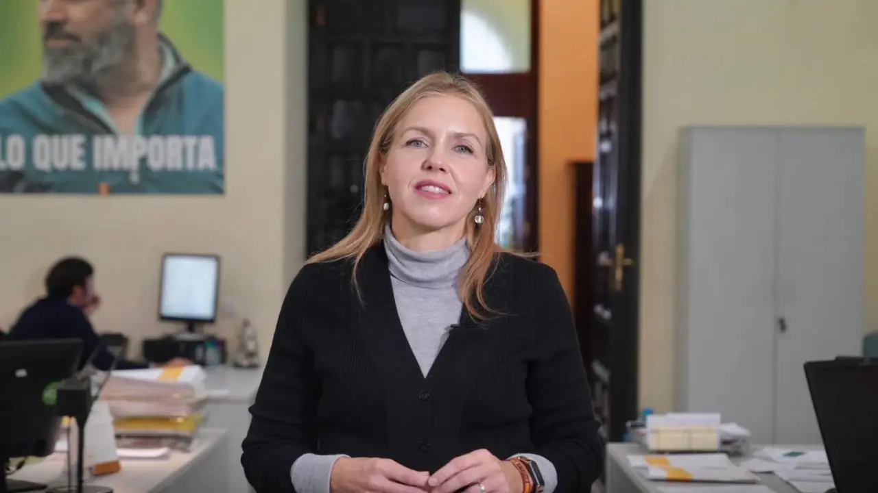 La portavoz de Vox, Cristina Pel&aacute;ez. - Vox
