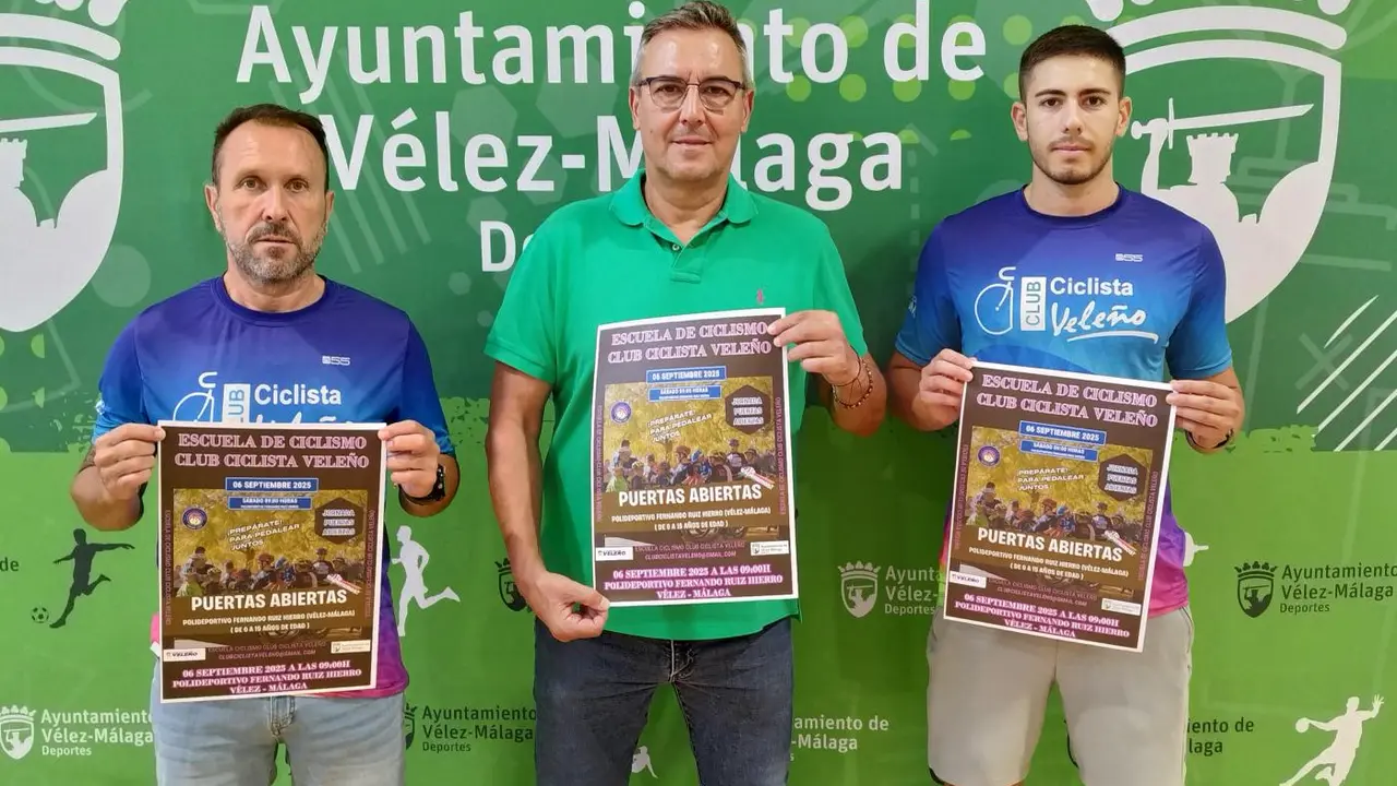 Presentaci&oacute;n de la Escuela de Ciclismo. - Ayuntamiento V&eacute;lez-M&aacute;laga