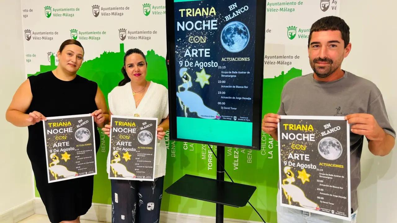 Presentaci&oacute;n de la Noche con Arte en Triana. - Ayuntamiento V&eacute;lez-M&aacute;laga
