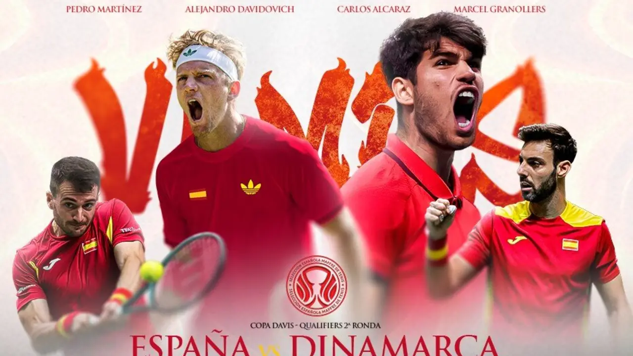 Equipo espa&ntilde;ol para la Copa Davis en Marbella | @RFET