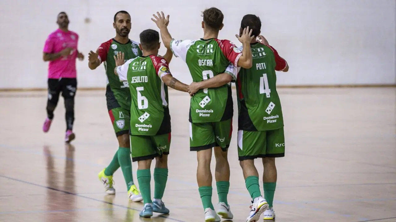 El Virgili celebra un gol en el I Trofeo Panadero. | CD Virgili.