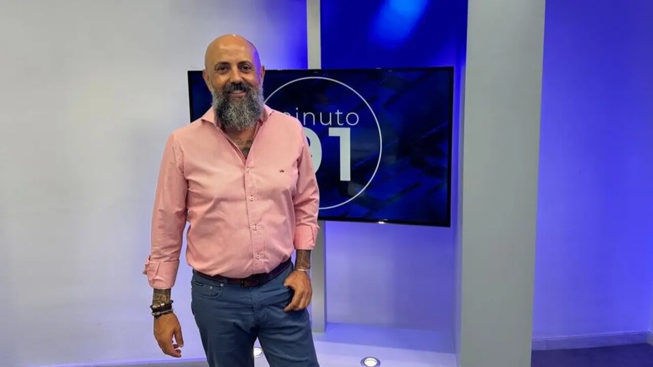Juan Luis Gil, en el plat&oacute; de 7TV Jerez. | Viva Jerez.