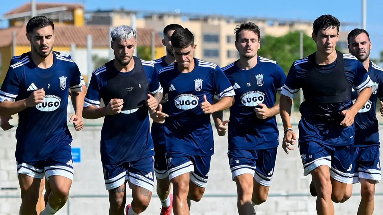 El Xerez CD, en un entrenamiento en el Pedro Garrido. | Xerez CD.