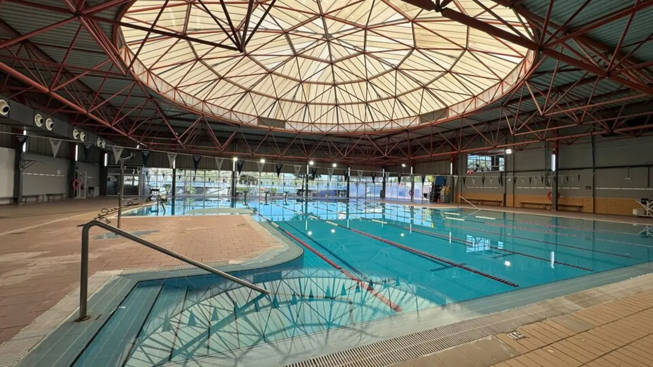 Piscina cubierta de San Juan.| AYTO SAN JUAN