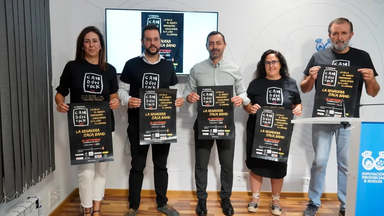Presentaci&oacute;n Festival Candon Rock. | Diputaci&oacute;n de Huelva.
