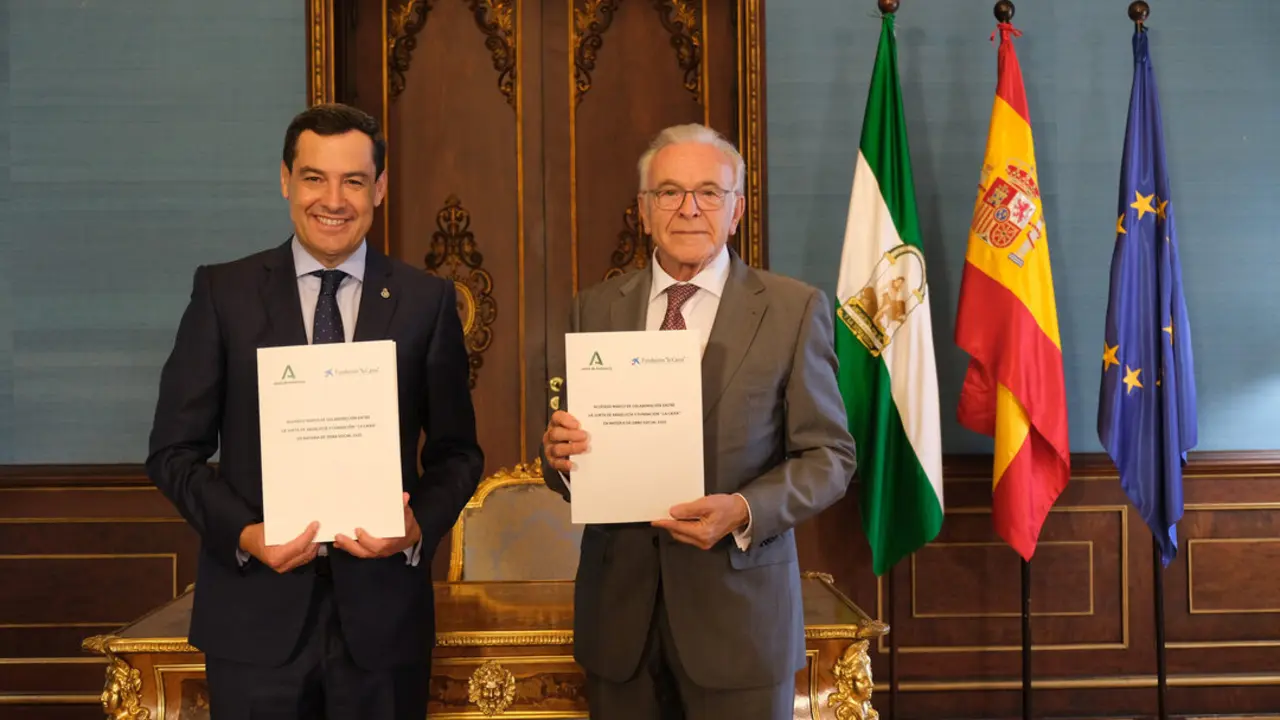 Convenio marco Andaluc&iacute;a - Fundaci&oacute;n la Caixa