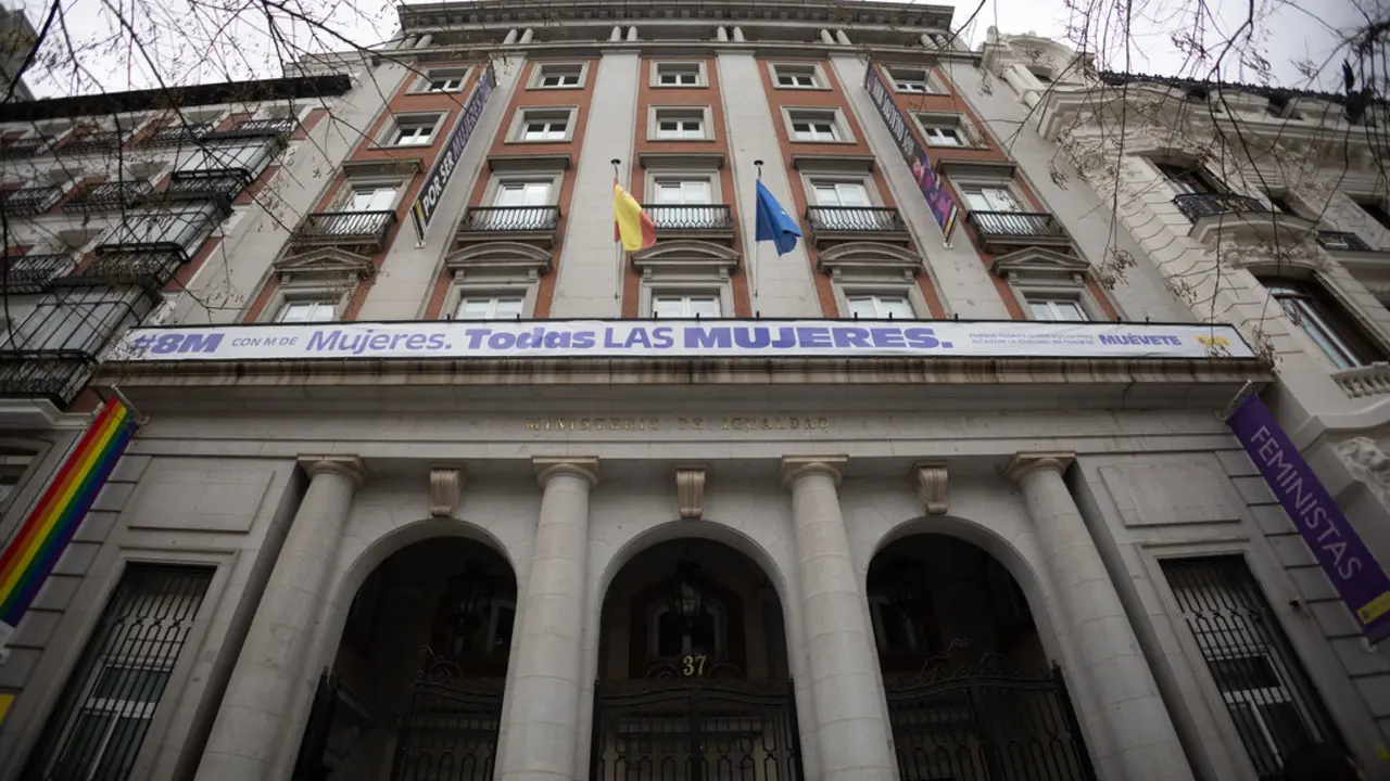 Fachada del ministerio de Igualdad. | Europa Press.