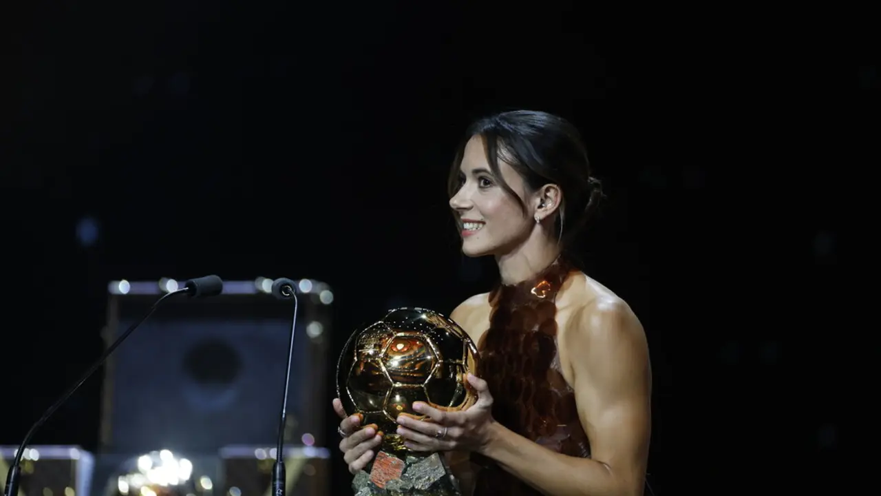 Tercer Bal&oacute;n de Oro de Aitana Bonmat&iacute;. | EFE