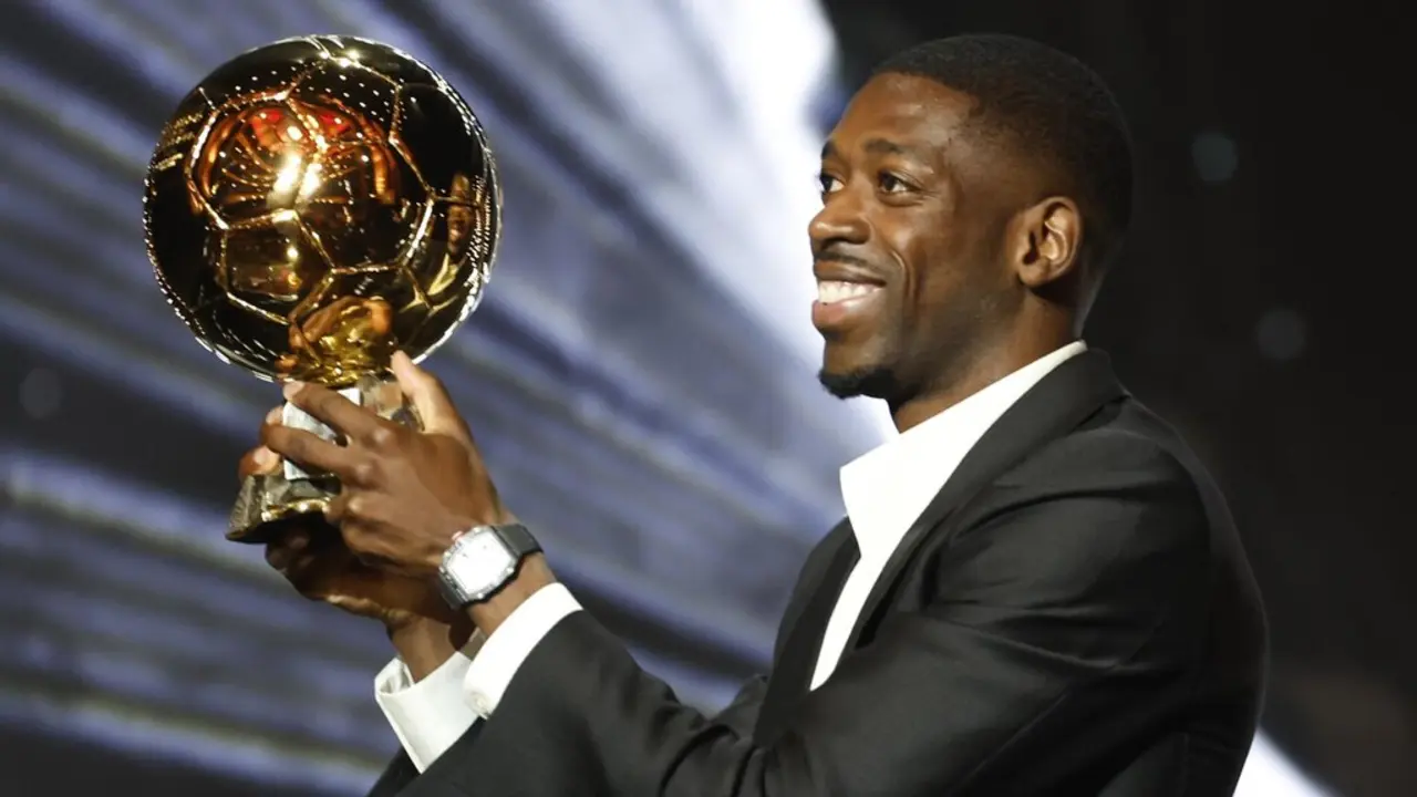 Ousmane Dembele, Bal&oacute;n de Oro 2025. | EFE