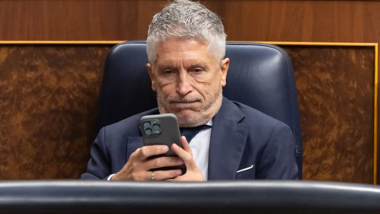El ministro de Interior, Fernando Grande-Marlaska. | Europa Press.