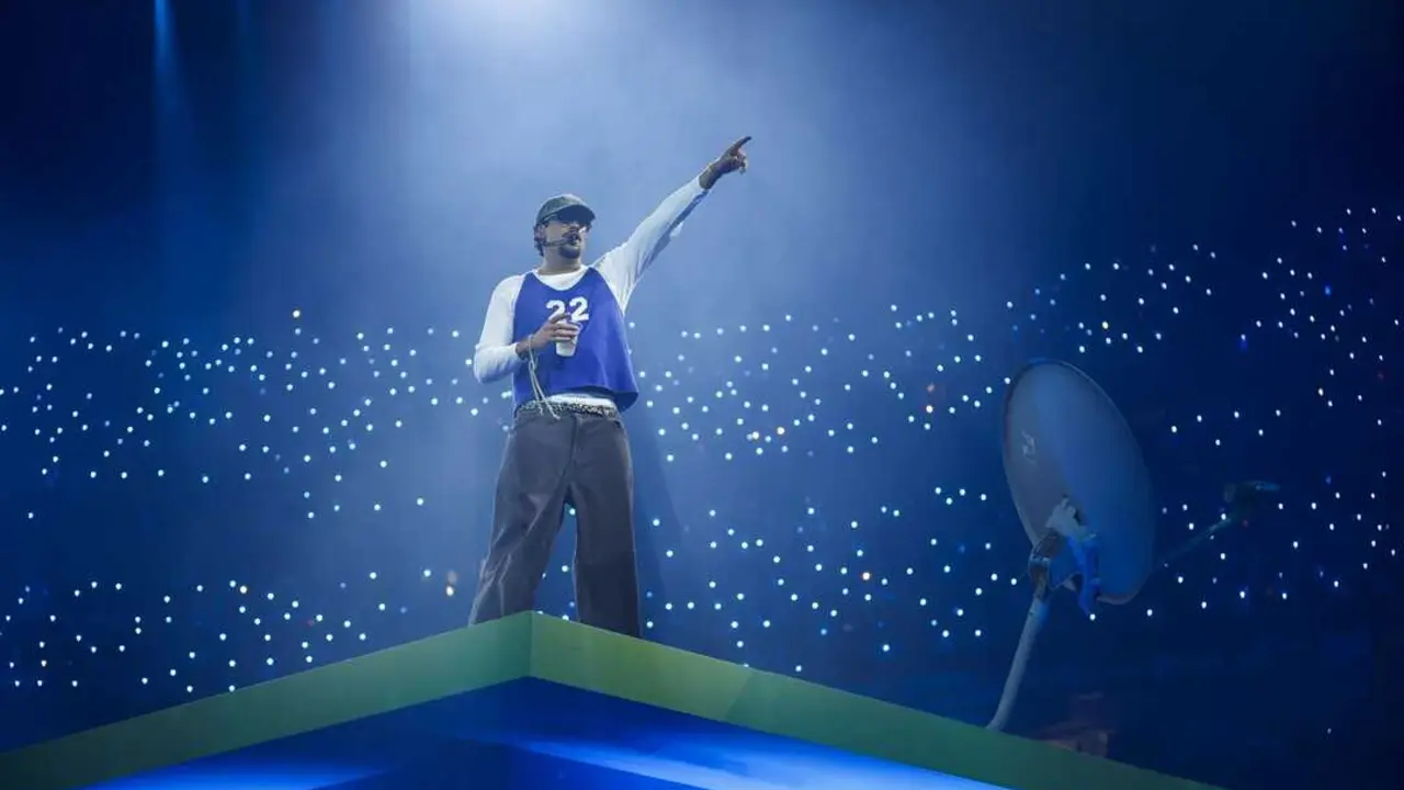 Bad Bunny, en un concierto en el Coliseo de Puerto Rico.
- Europa Press