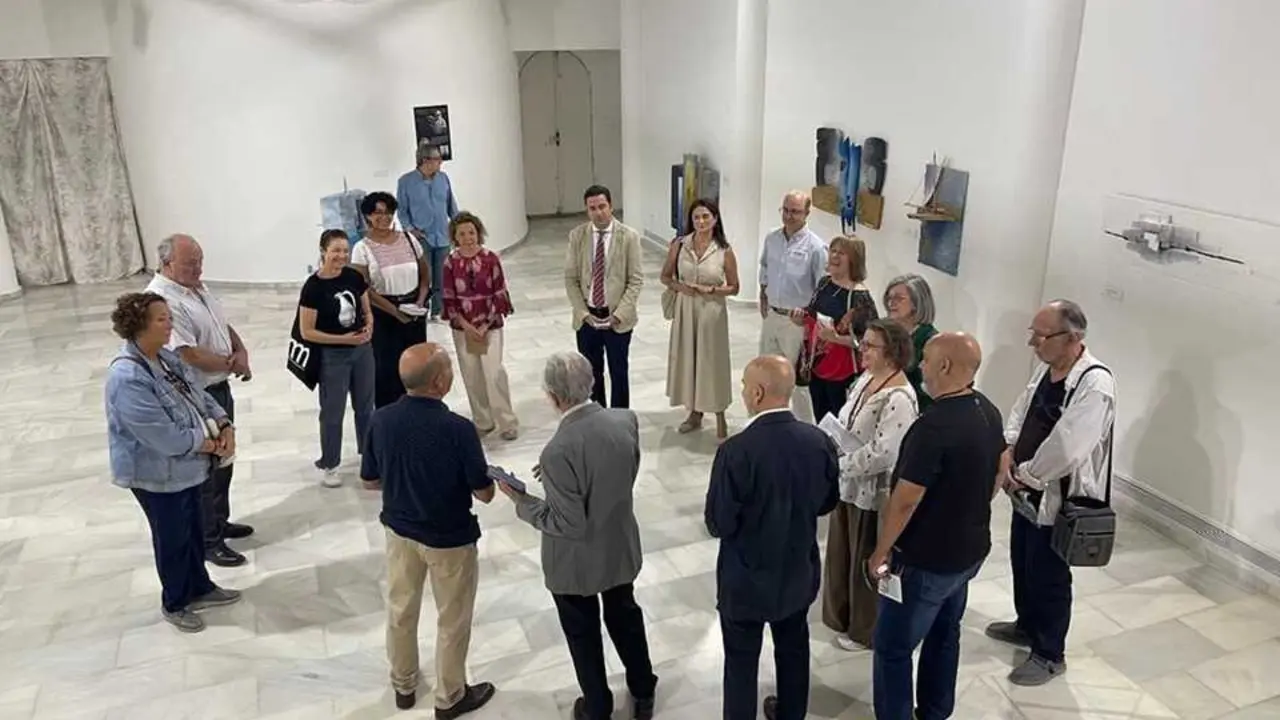 Inauguraci&oacute;n de unas de las exposiciones del OCIb 2025 en la Casa Col&oacute;n. | OCIB.