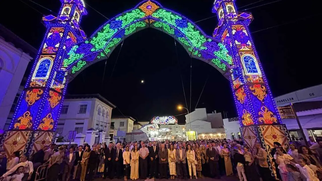 Cartaya inaugura su Feria de Octubre y Fiestas Patronales en honor a Ntra. Sra. del Rosario. | Ayuntamiento de Cartaya.