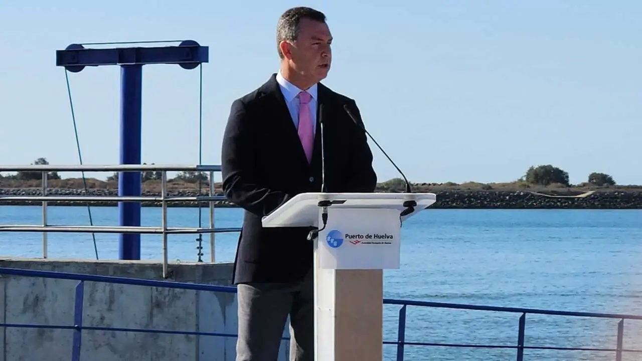 07/10/2025 El presidente de Puertos del Estado,, Gustavo Santana, este martes en el Puerto de Huelva.
POLITICA ANDALUC&Iacute;A ESPA&Ntilde;A EUROPA HUELVA SOCIEDAD
MINISTERIO DE TRANSPORTES