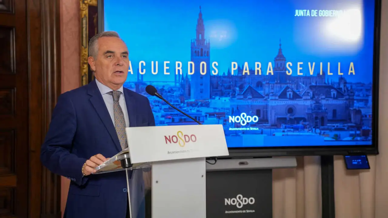Juan Bueno tras la Junta de Gobierno. | Archivo